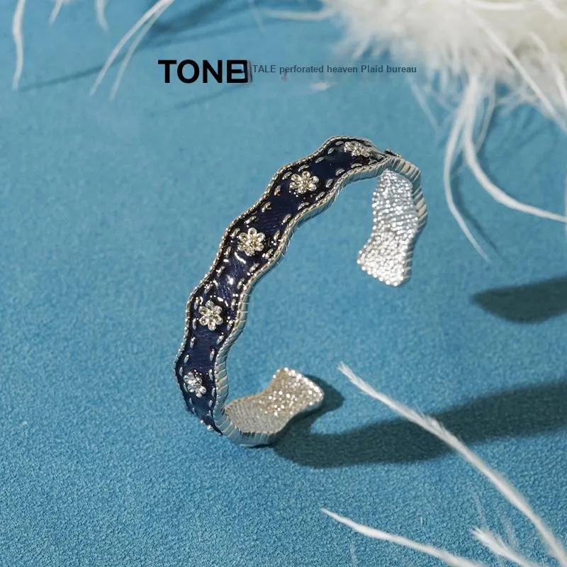 TONE & TALE Rhodium plated Copper Bangles Women's-2