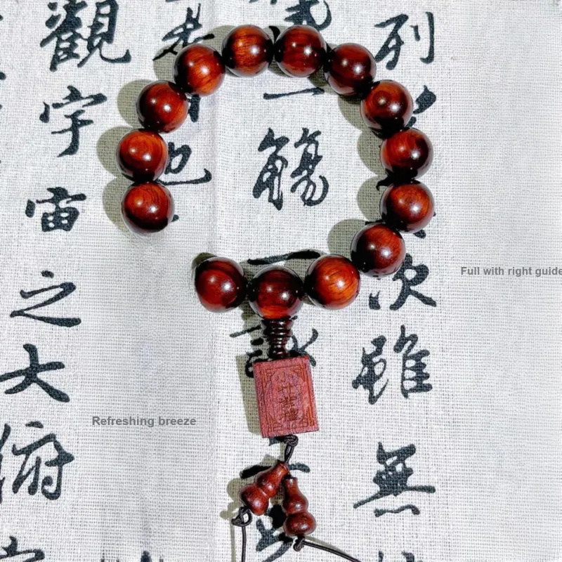 Crabs Red Rosewood Wooden Bracelets Unisex-6