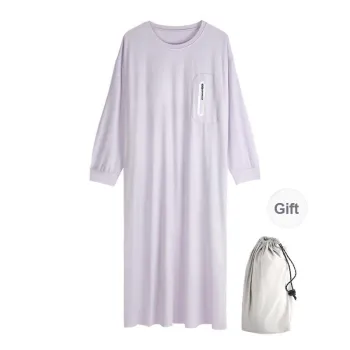 Xuan Liang Nightgown Women's Includes Storage Bag Ice Taro Purple