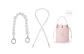 Pearl Chain 100cm * Includes White Pearl Charm