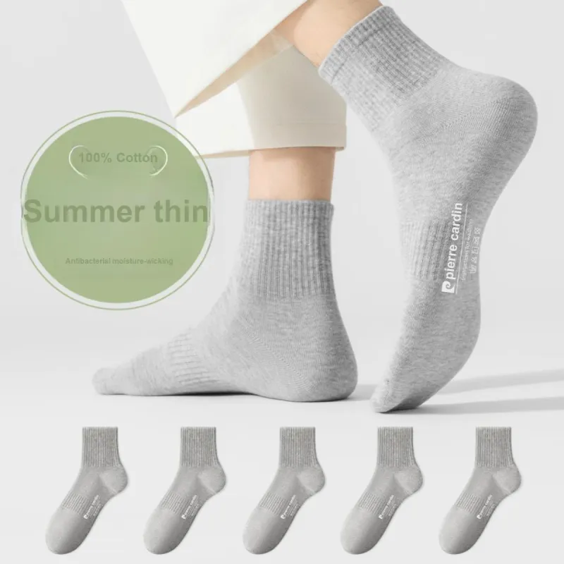 PIERRE CARDIN Mid Calf Socks Men's 5 Pack-7