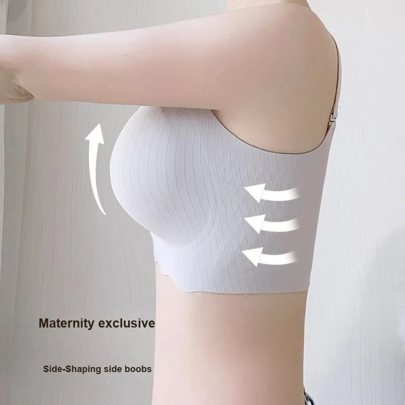 QIANLINGMEI Skin Bra Cover Women's-9