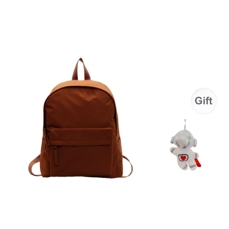 BRABOSTON Fabric Backpack Unisex Ecru/Black/Gray/Chocolate-12