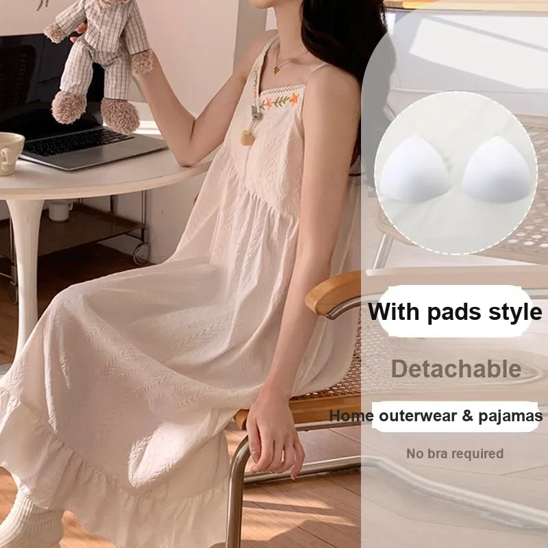 OUSHIBO Nightgown Women's Image Color-4