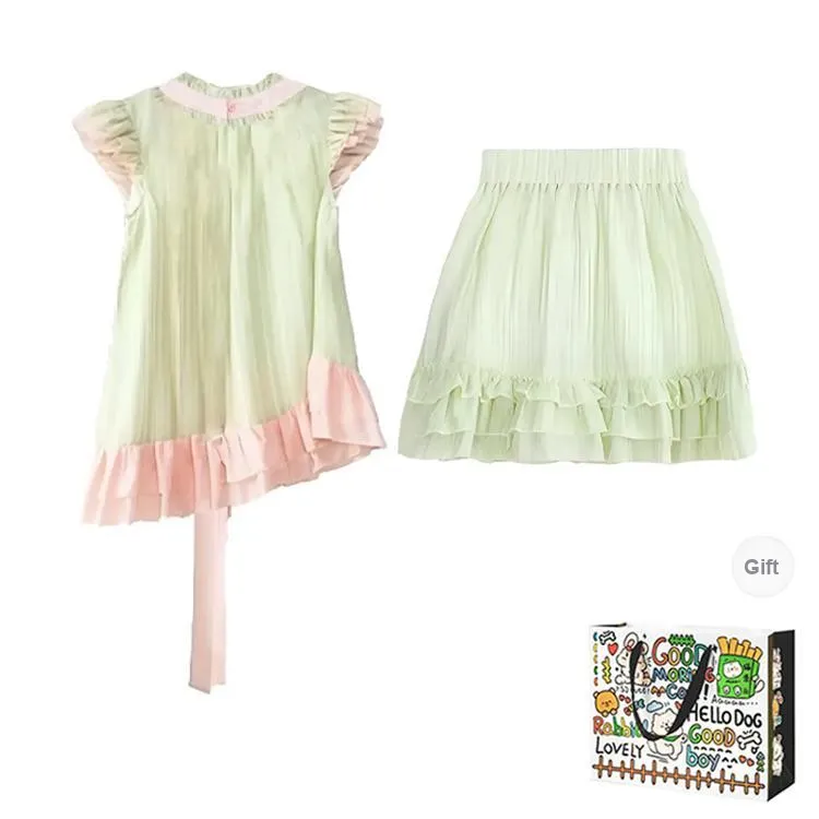 HAPG Two Piece Skirt Sets Women's-1