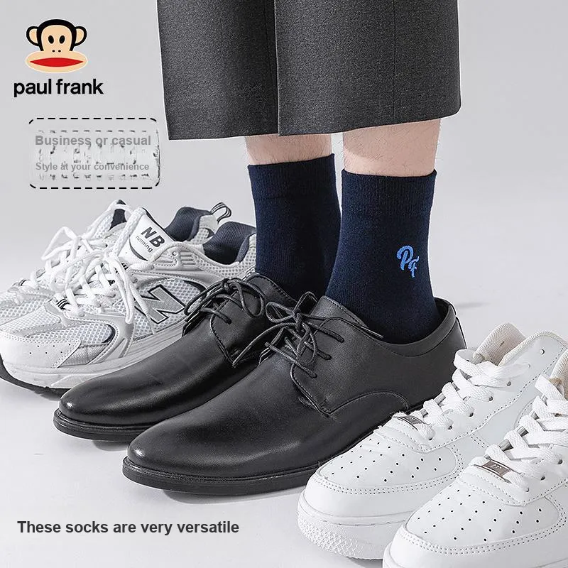 PAUL FRANK Mid Calf Socks Men's Box 5 Pack-28