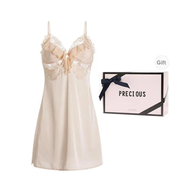 OEING Nightgown Women's Apricot Pink-1