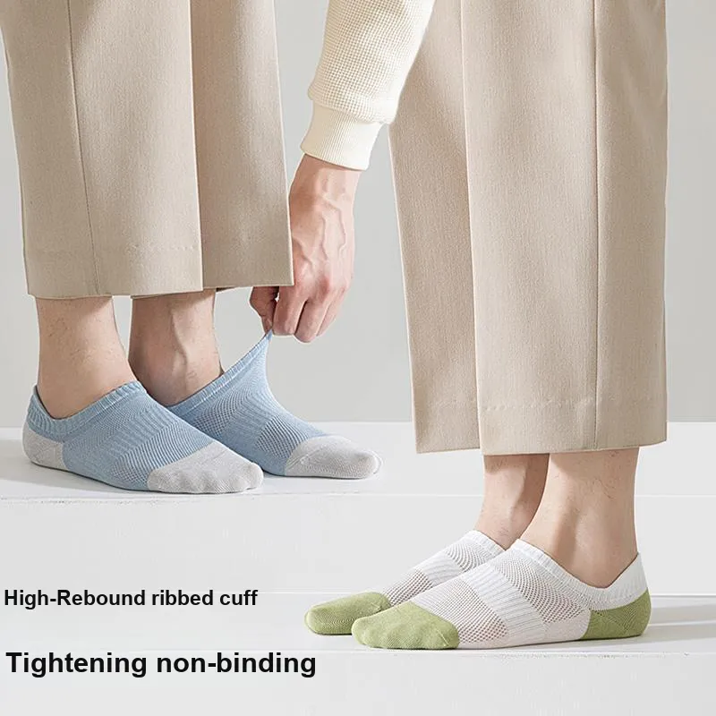 MIIOW Trend Party Series Ankle Socks Men's Shopping Bag 3 Pack-5