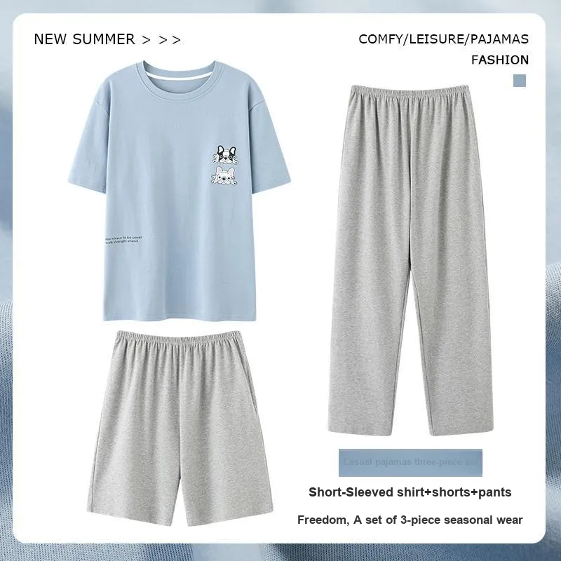 Mulong family Men Pajama Sets-1