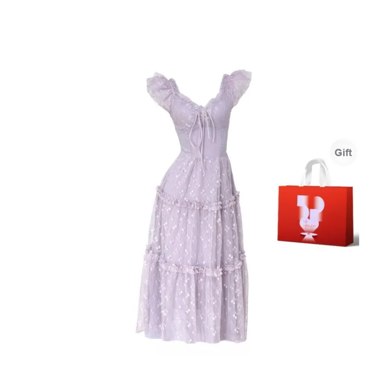 AURORA MUSE Short Sleeved Dress Women's-7