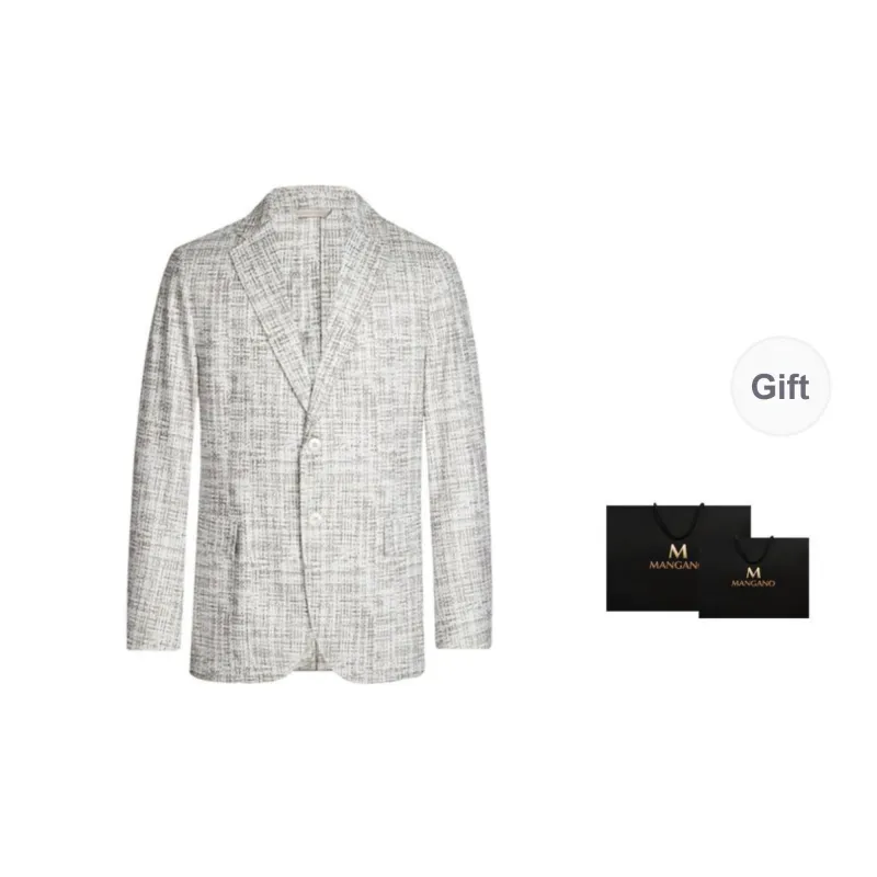 MANGANO Suit Men's Khaki Includes Brand Shopping Bag-2