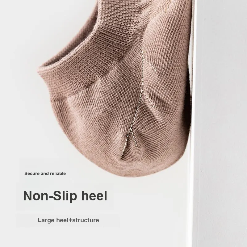XIA.WA.ZHI.XIU No Show Socks Men's Shopping Bag 6 Pack-10