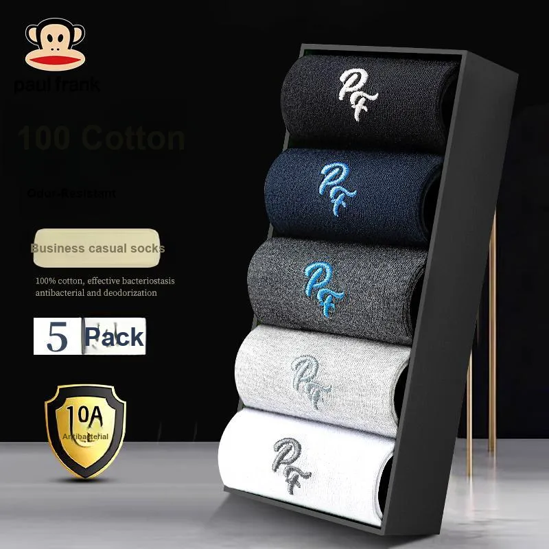 PAUL FRANK Mid Calf Socks Men's Box 5 Pack-1