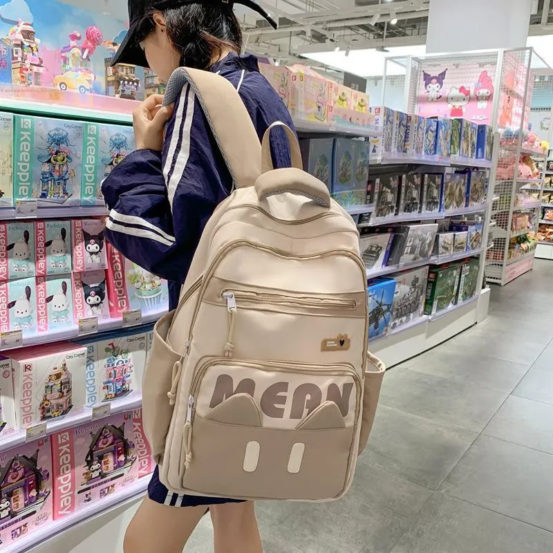 BALANG Nylon Backpack Unisex Multicolor-4