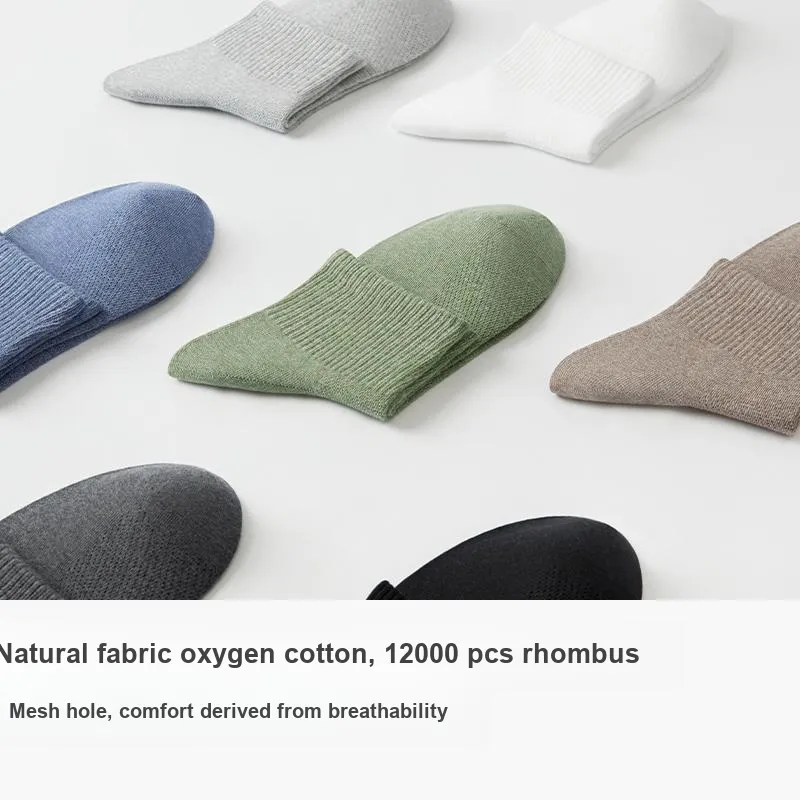 B&C.Room Mid Calf Socks Men's 5 Pack-3