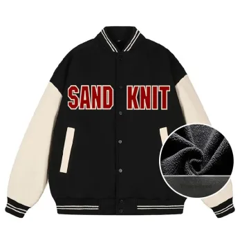 SandKnit Baseball Jacket Unisex