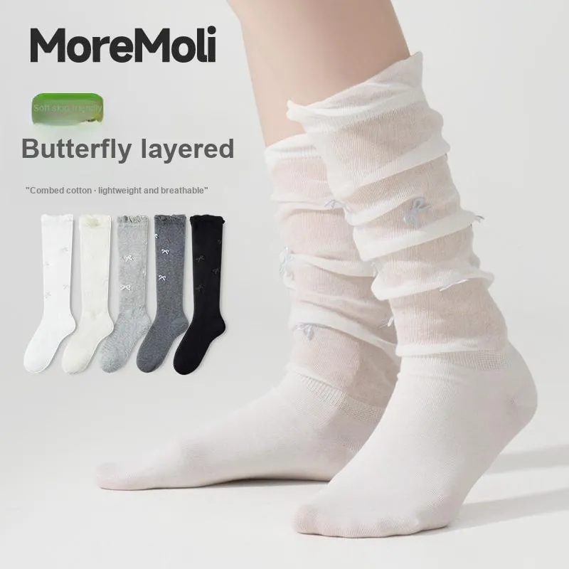 Moremoli Knee-High Socks Women's 2 Pack-8