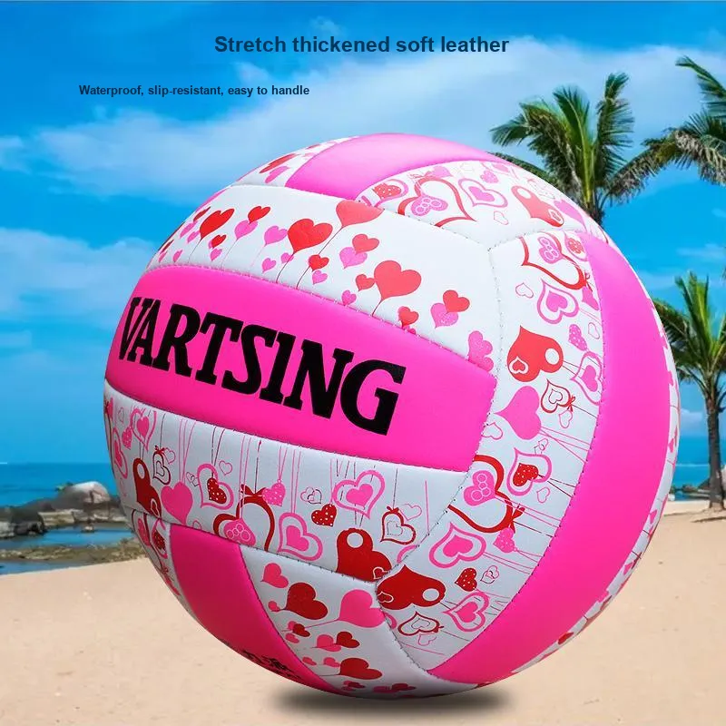 Vartsing PVC Size 5 Volleyball Unisex Pink-2