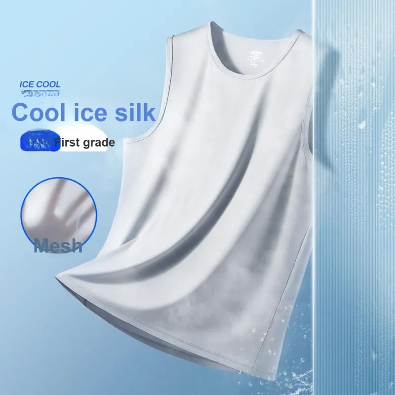 H YXIANG Men Tank Tops-12