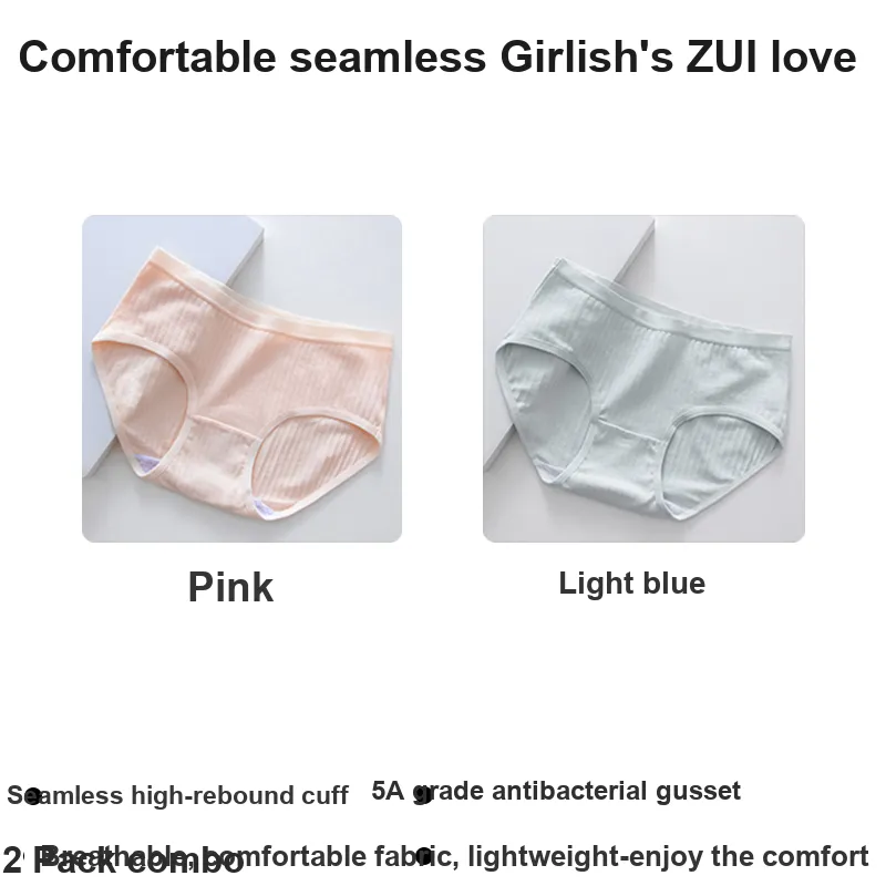 Cotton Gene Underpants Women's 2 Pack-7