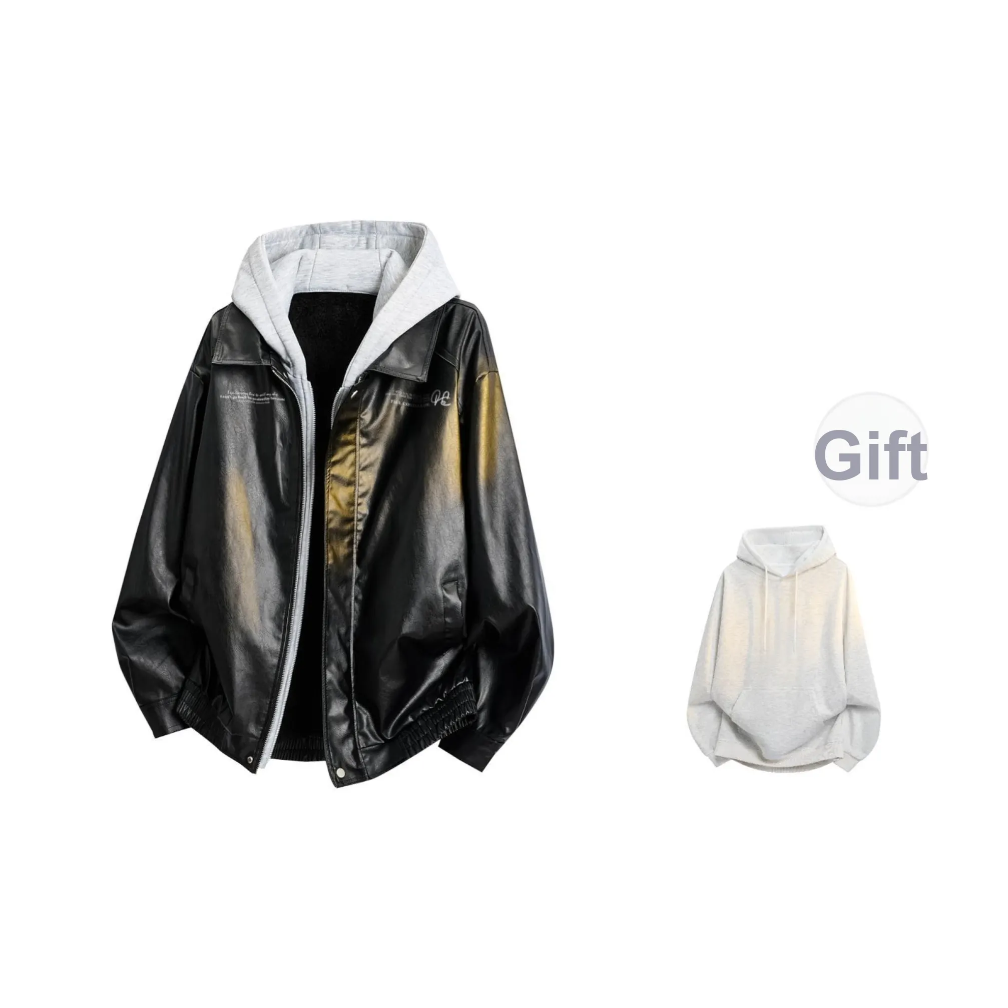 PAUL COSTELLOE Кожа Куртка Унисекс