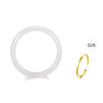 WEITIANXUAN Chalcedony Bangles Women's