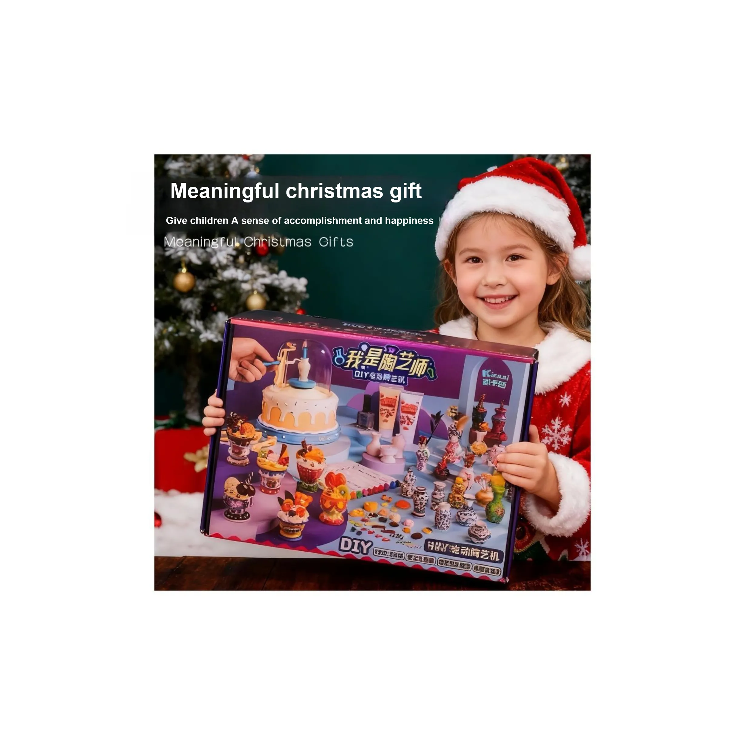 KAIKAXI DIY Электрический Керамика WHEEL Детские игрушки Праздничный