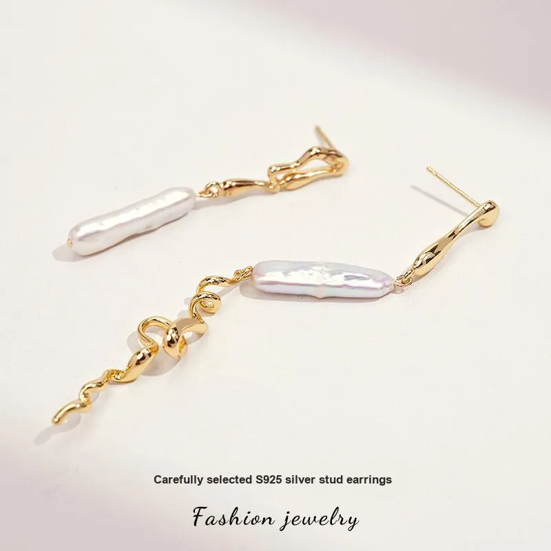 Mofei Pearl Earrings Women's-2