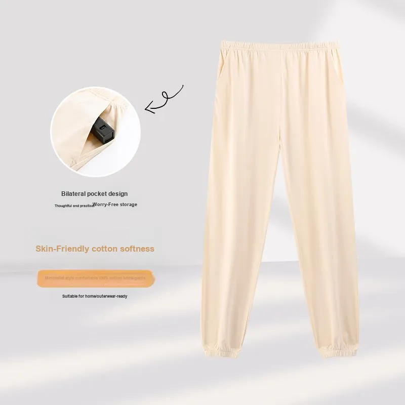 MADALLO Women's Pajama Pants-14