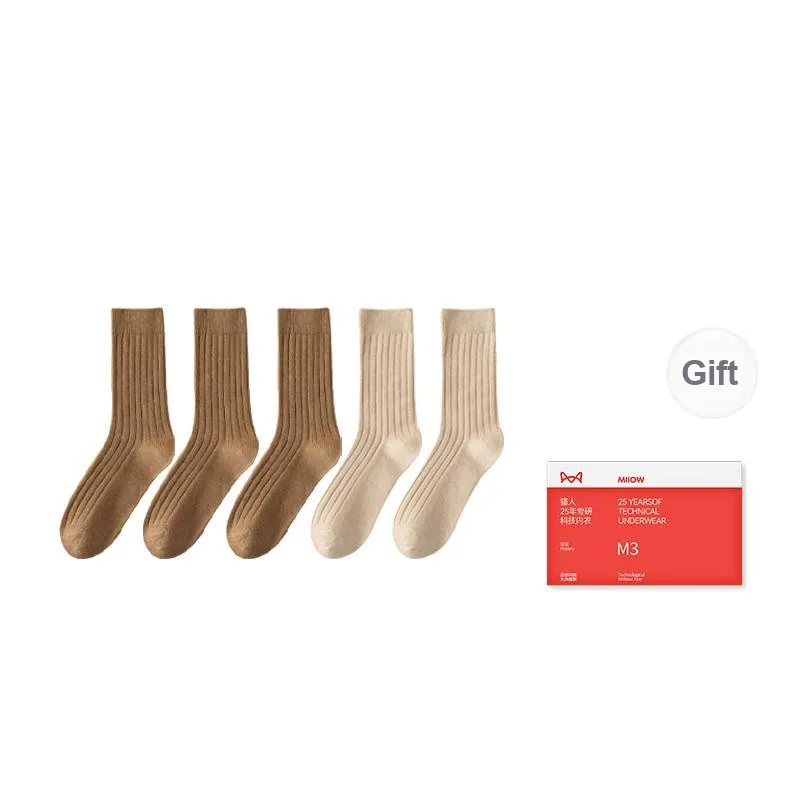 MIIOW Trend Party Series Mid Calf Socks Women's Combo Set-13