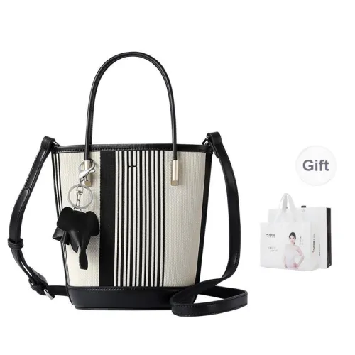 TUCANO Fabric Handbag Medium Size Women's Black