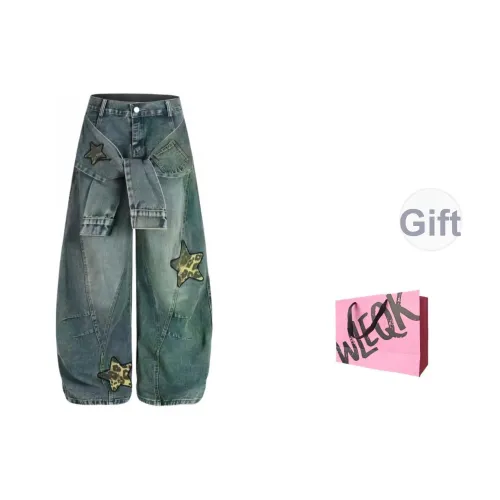 CTRTRC Синий Женские Джинсы