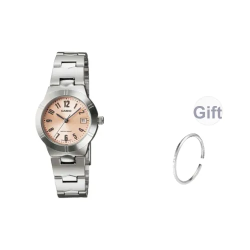 CASIO Кварцевый механизм Часы Женские Розовый циферблат