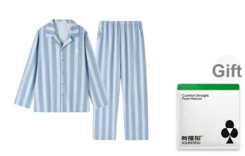 YOUKESHU Pajama Set Men's Shopping Bag