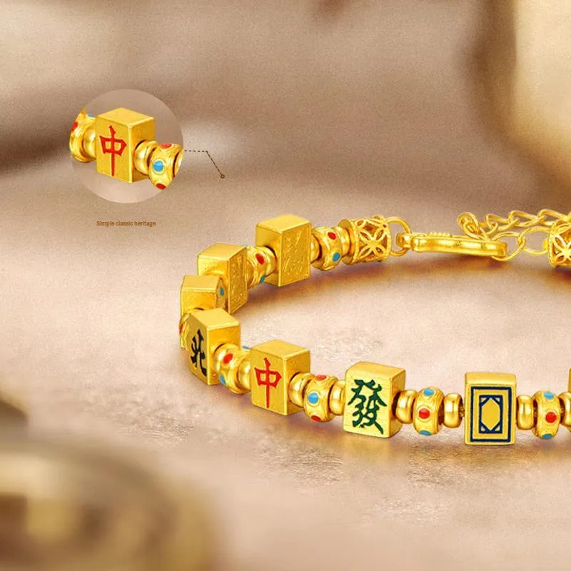 JINLIUFUJIXIANG S925 Silver Bracelets Unisex-4