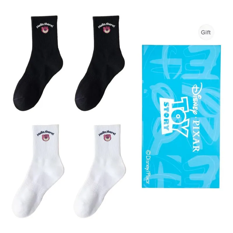 Disney Knee High Socks Unisex Box 4 Pack-6
