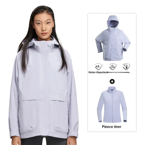 NORTHLAND Профессиональный Водонепроницаемый Ветрозащитный Водоотталкивающий Теплоизоляционный Ветровка Женские