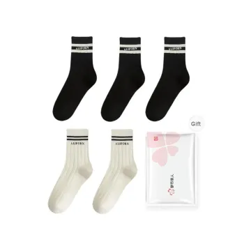 Urban Beauty Mid Calf Socks Women's 5 Pack