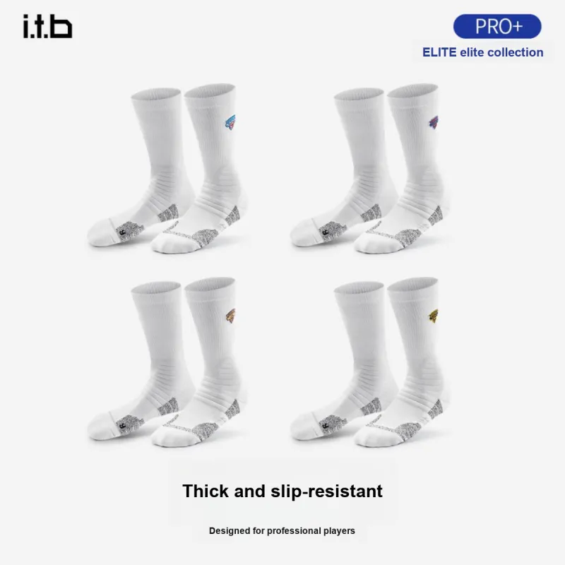 I.t.b Basketball Socks Men's 4 Pack-1