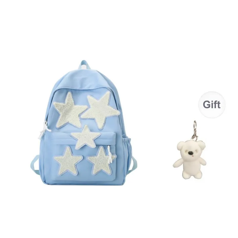 PAIBLOKS Nylon Backpack Unisex Multicolor-4