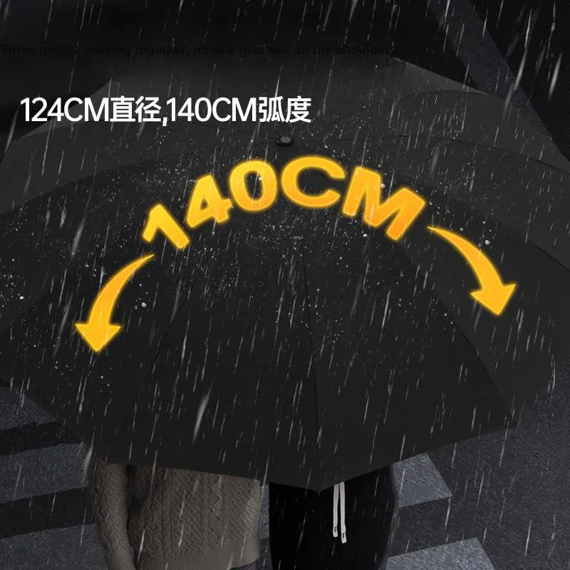 ZESHIYU 24 Rib Reverse Fully Automatic Umbrella With Thickened Reinforcement Suitable For Sunny And Rainy Dual Use-7