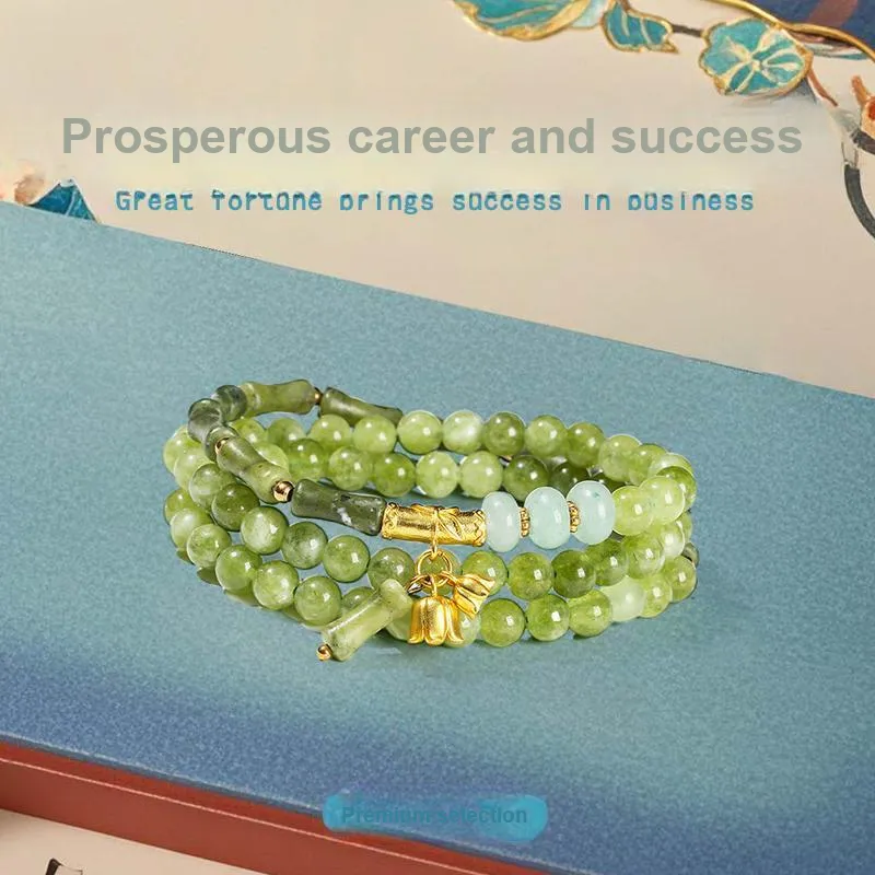 GIFU Serpentine Jade Bracelets Women's-3