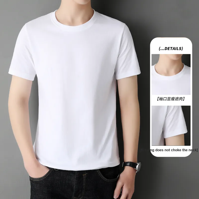H YXIANG Men Undershirts-4