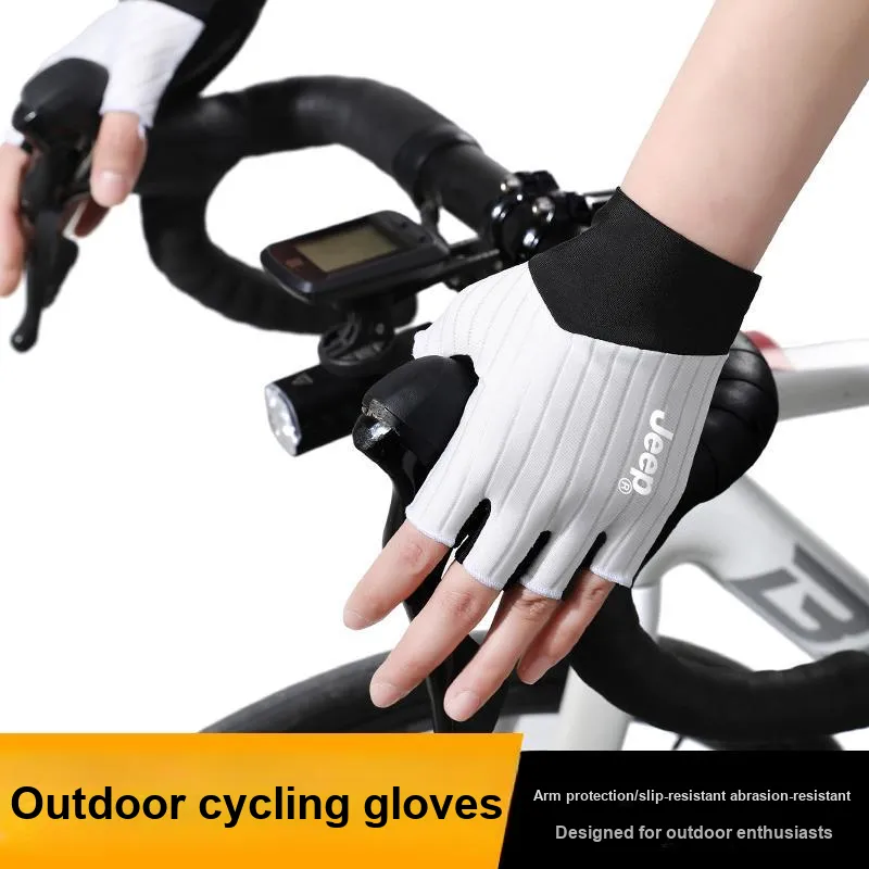 Jeep Polyamide Fitness Gloves Men's-13