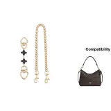 Gold-Tone-Black Four-Leaf Clover Two-Piece Set[15cm+45cm]