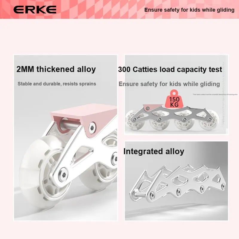 Erke Inline Skates Indoor Outdoor Sports Unisex-5