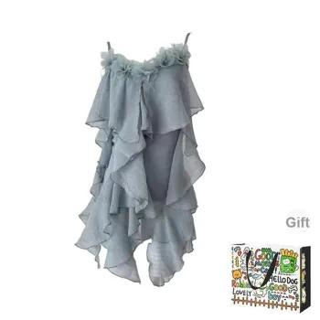 Dippanis Slip Dresses Women's Blue Dress Shopping Bag