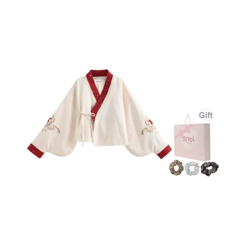 SNBL Абрикос Женские Рубашки