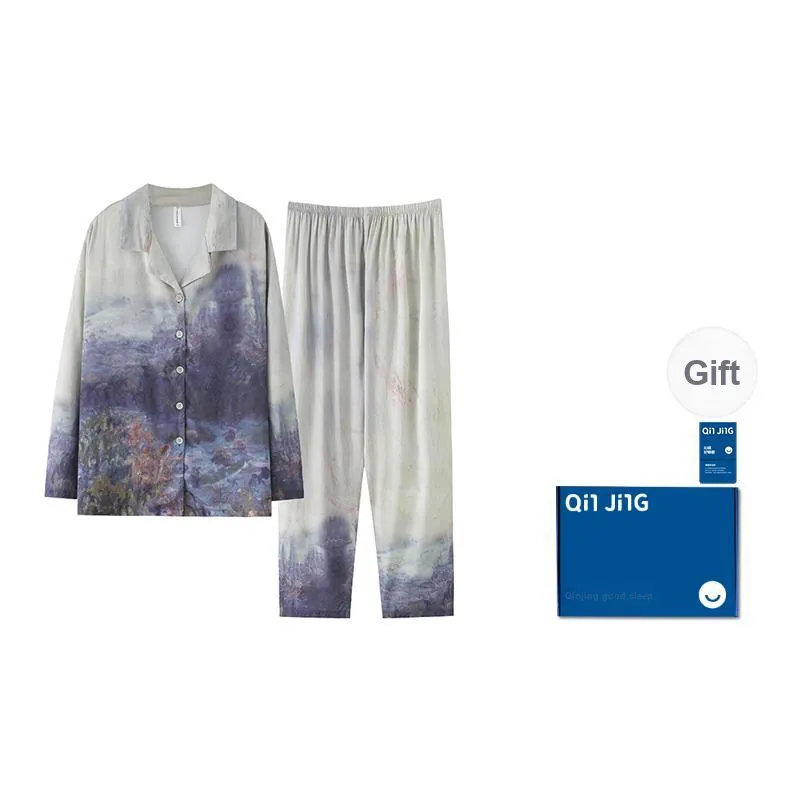 Qin Jing Pajama Set Unisex Gift Box Set Painted Color-6