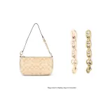 Gold-Tone Three-Section Width: 1.3cm, Length: 12cm